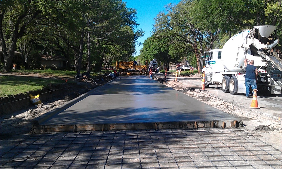 Forrest Lane half way done